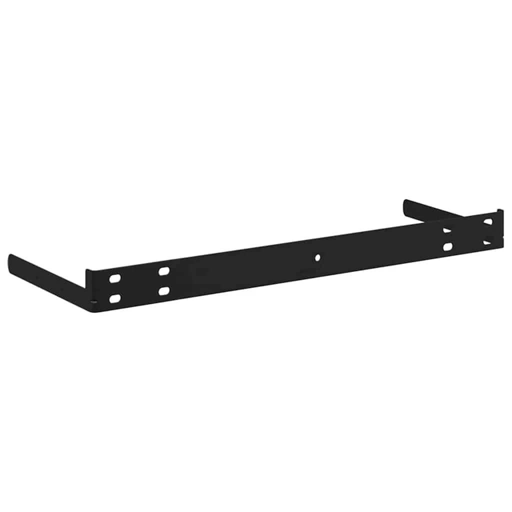 Stenska polica Montaža za steno 2 kos Rdeča 90 x 23,5 x 3,8 cm - slika 12