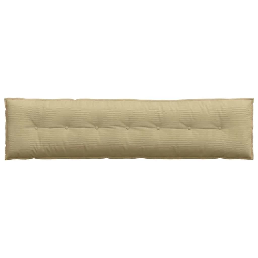 Poglavni vzglavnik Siva zelena 200 x 50 cm Žametna tkanina - slika 6