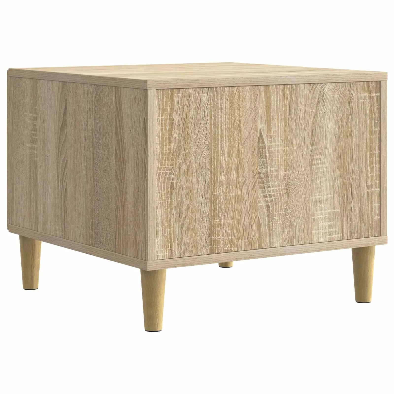 Klubska miza Sonoma hrast 50 x 49 x 40 cm Inženirski les - slika 6