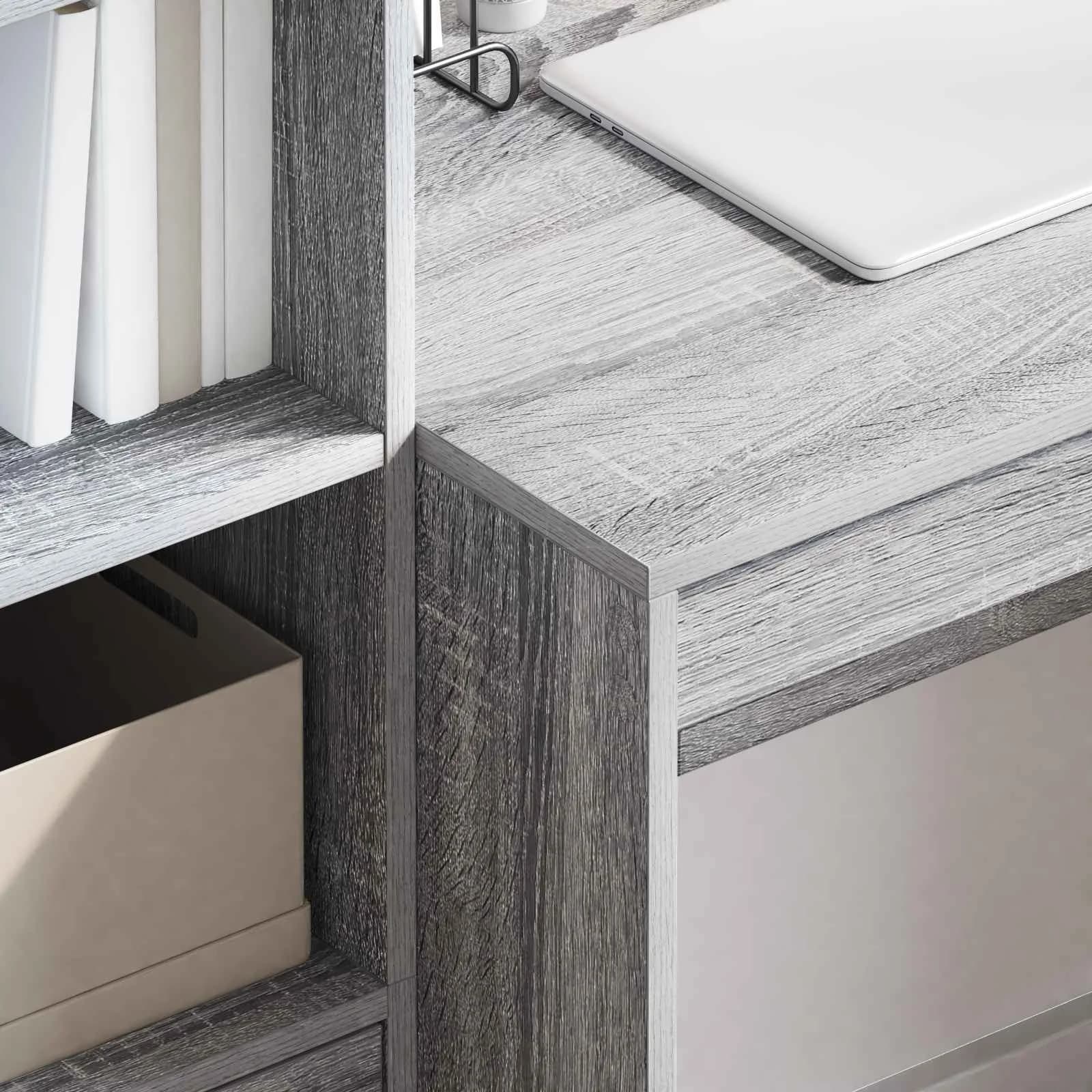 Miza Siva Sonoma 135,5 x 50 x 127 cm 2 kos - slika 4