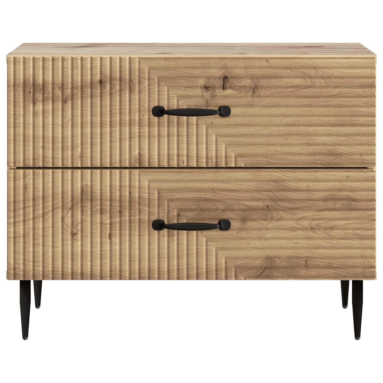 Nočna omarica Artisan hrast 62 x 34,5 x 47,5 cm Inženirski les - slika 5