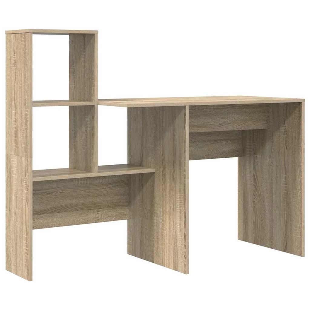 Miza Sonoma hrast Inženirski les 131,5 x 50 x 106,5 cm - slika 2