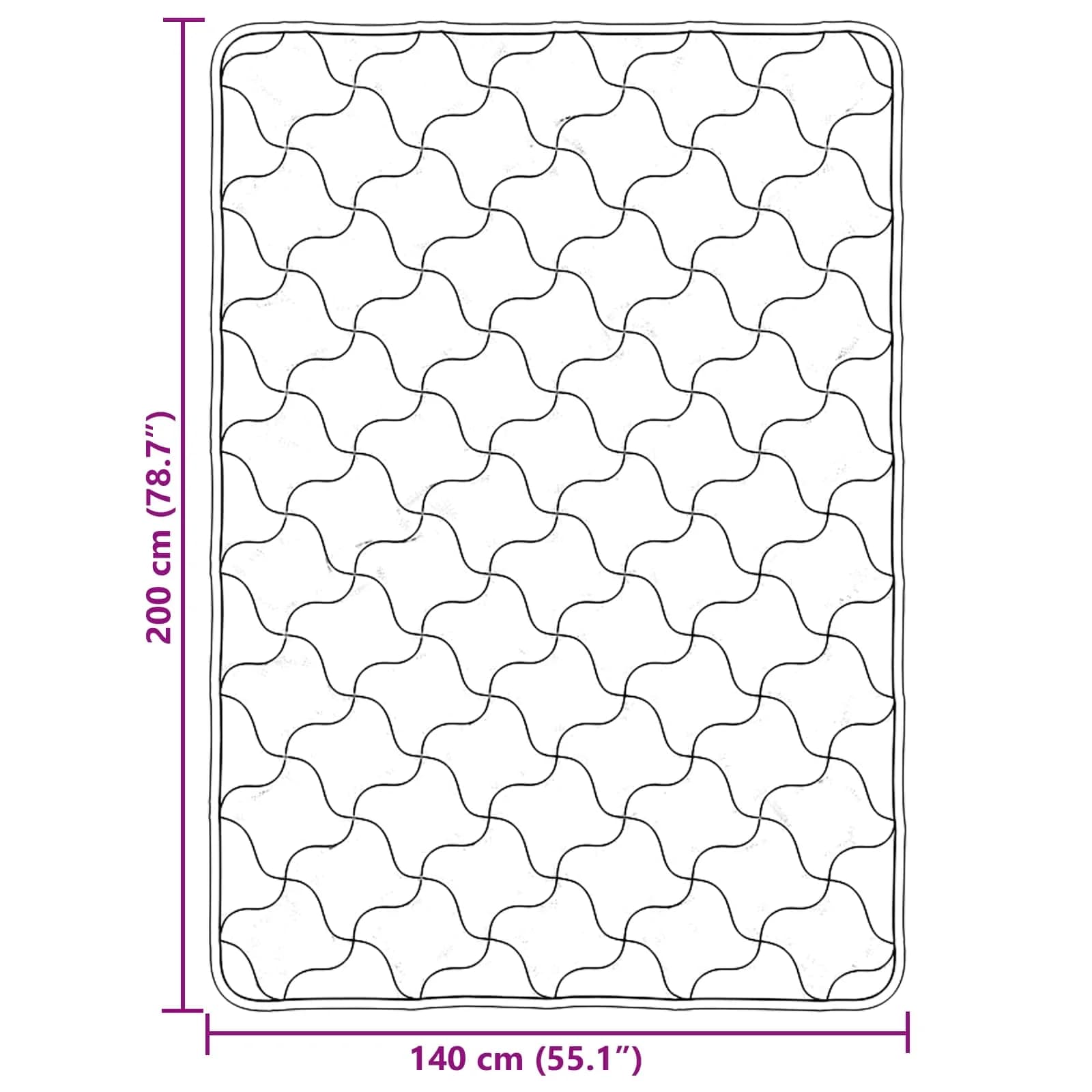Zimska posteljnina Taupe 140 x 220 cm Mikrofibra in Teddy flis - slika 10
