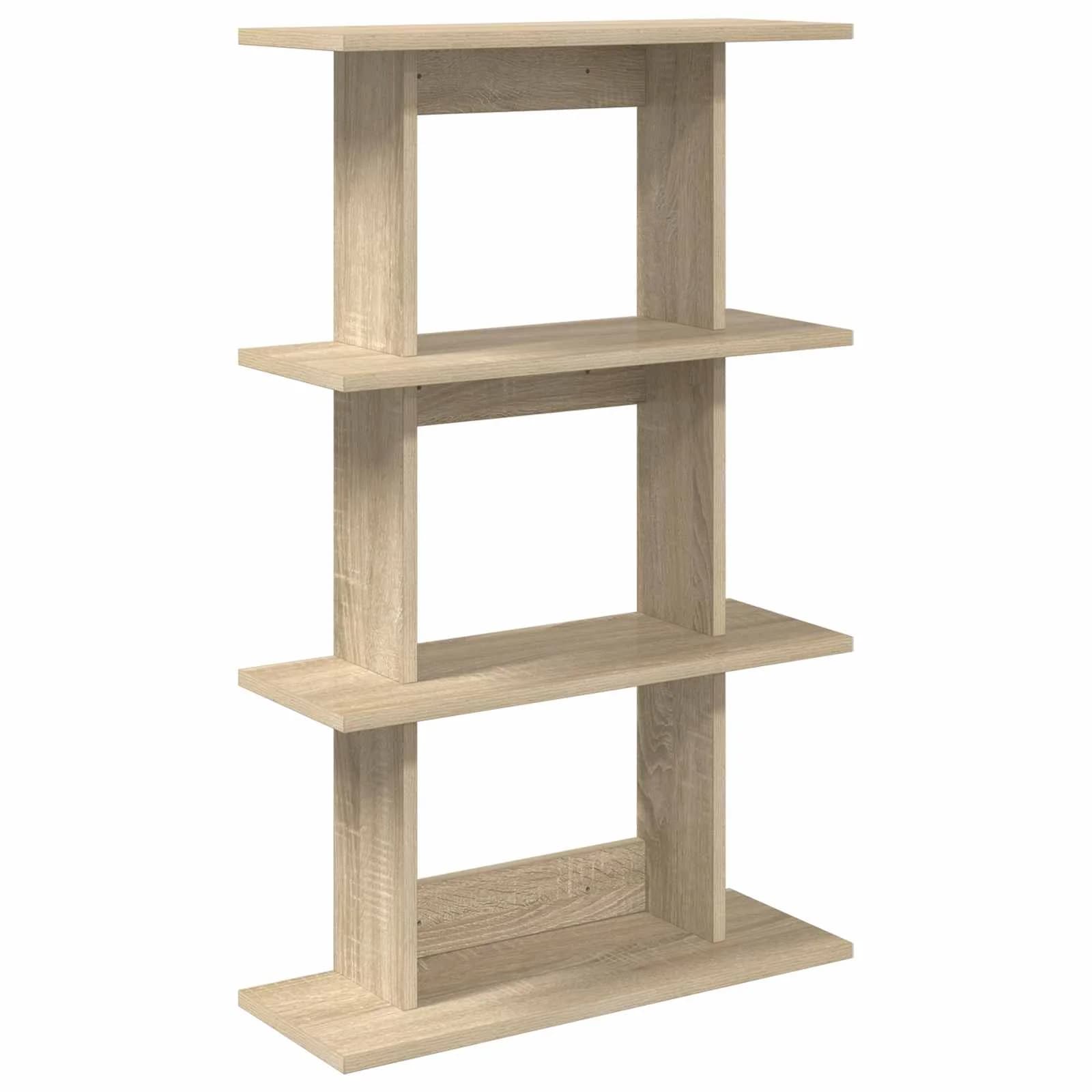 Stenska polica Montaža za steno Sonoma hrast 56 x 20 x 90 cm - slika 2