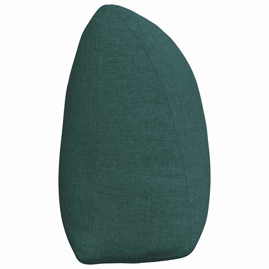 Poglavni vzglavnik Temno zelena 160 x 24 x 50 cm blago - slika 7