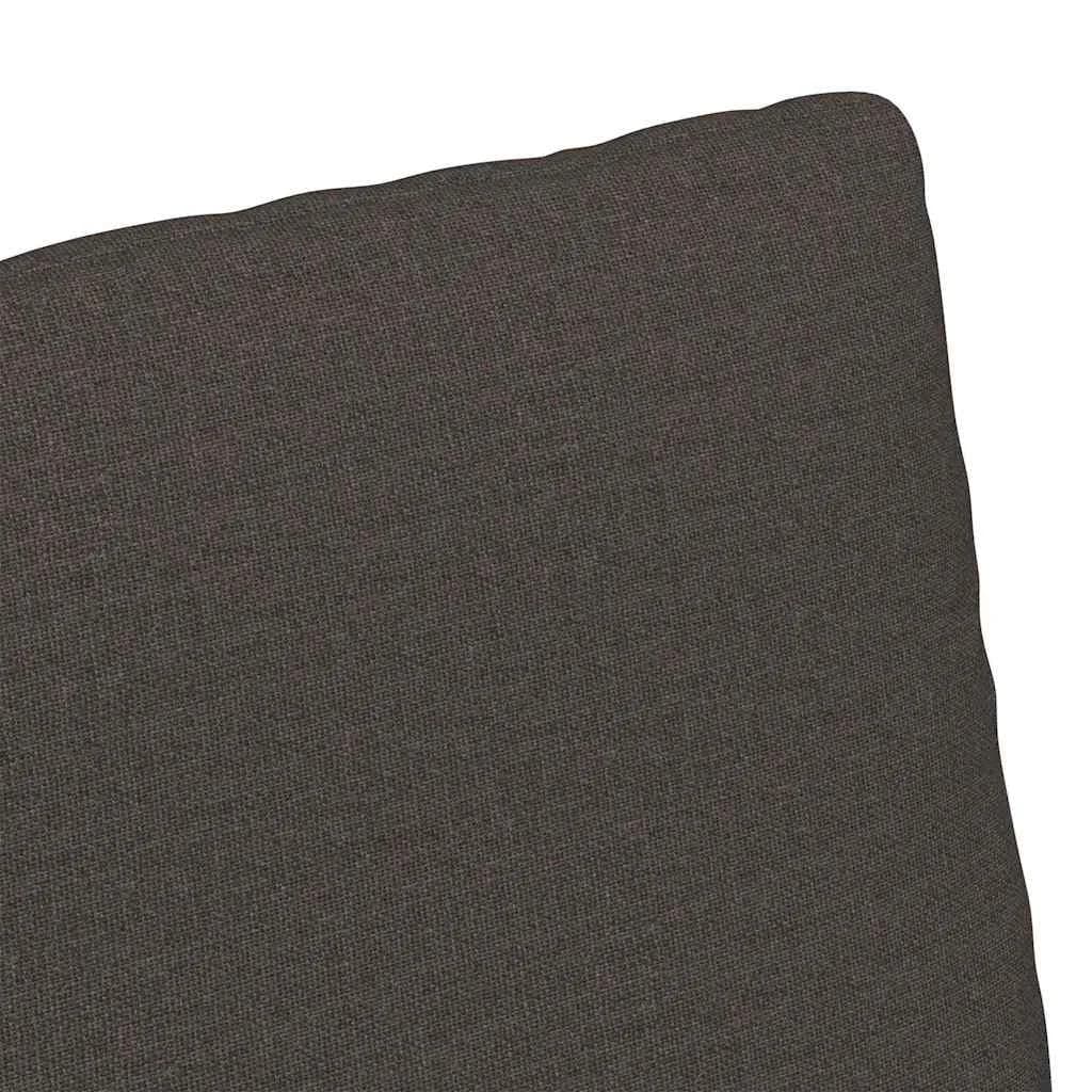 Jedilni stoli 2 kos Laneno platno Temno siva 57 x 67 x 98 cm - slika 8