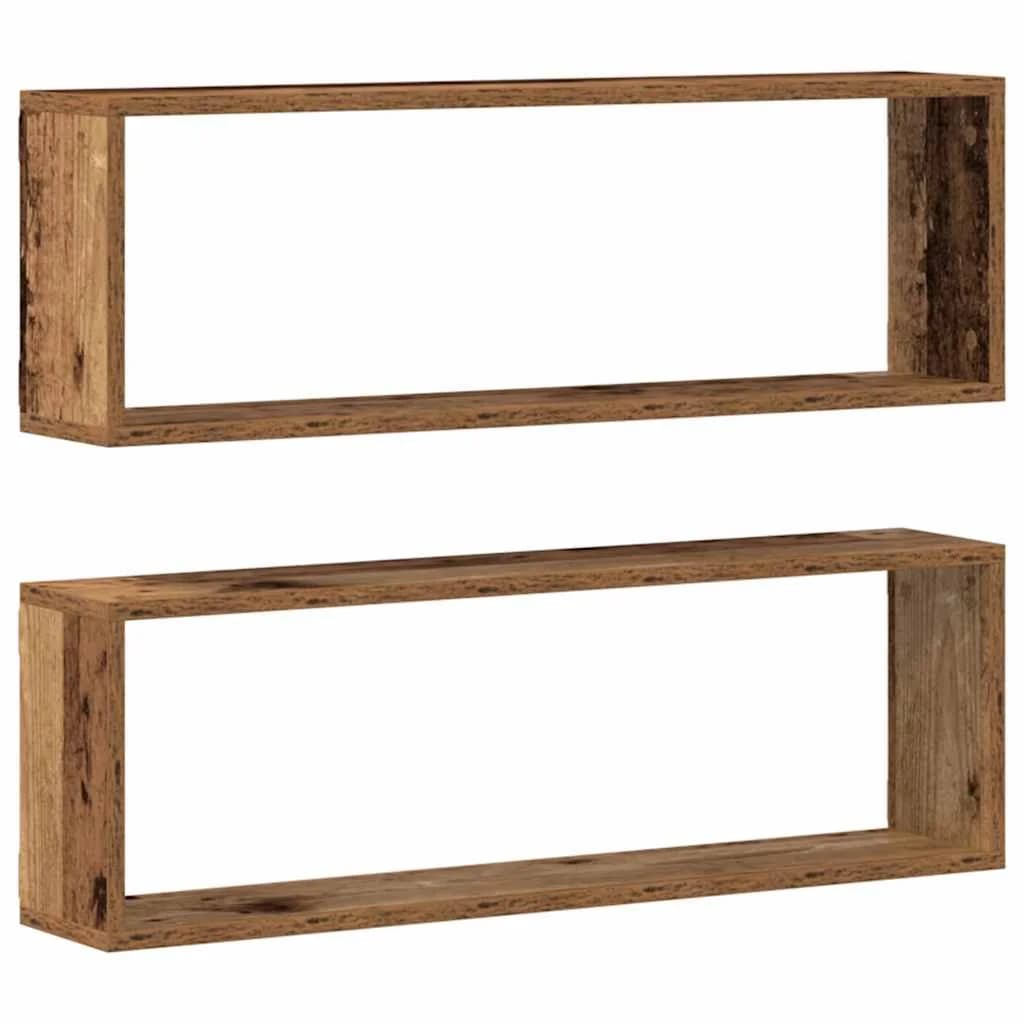 Stenske police Montaža za steno 2 kos Star les 80 x 15 x 26 cm - slika 6