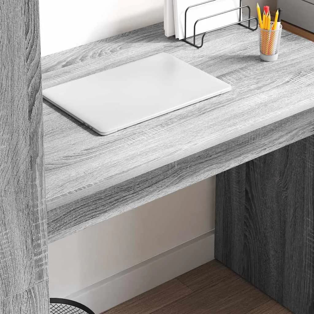 Miza Siva Sonoma Inženirski les 113 x 54 x 120 cm - slika 4