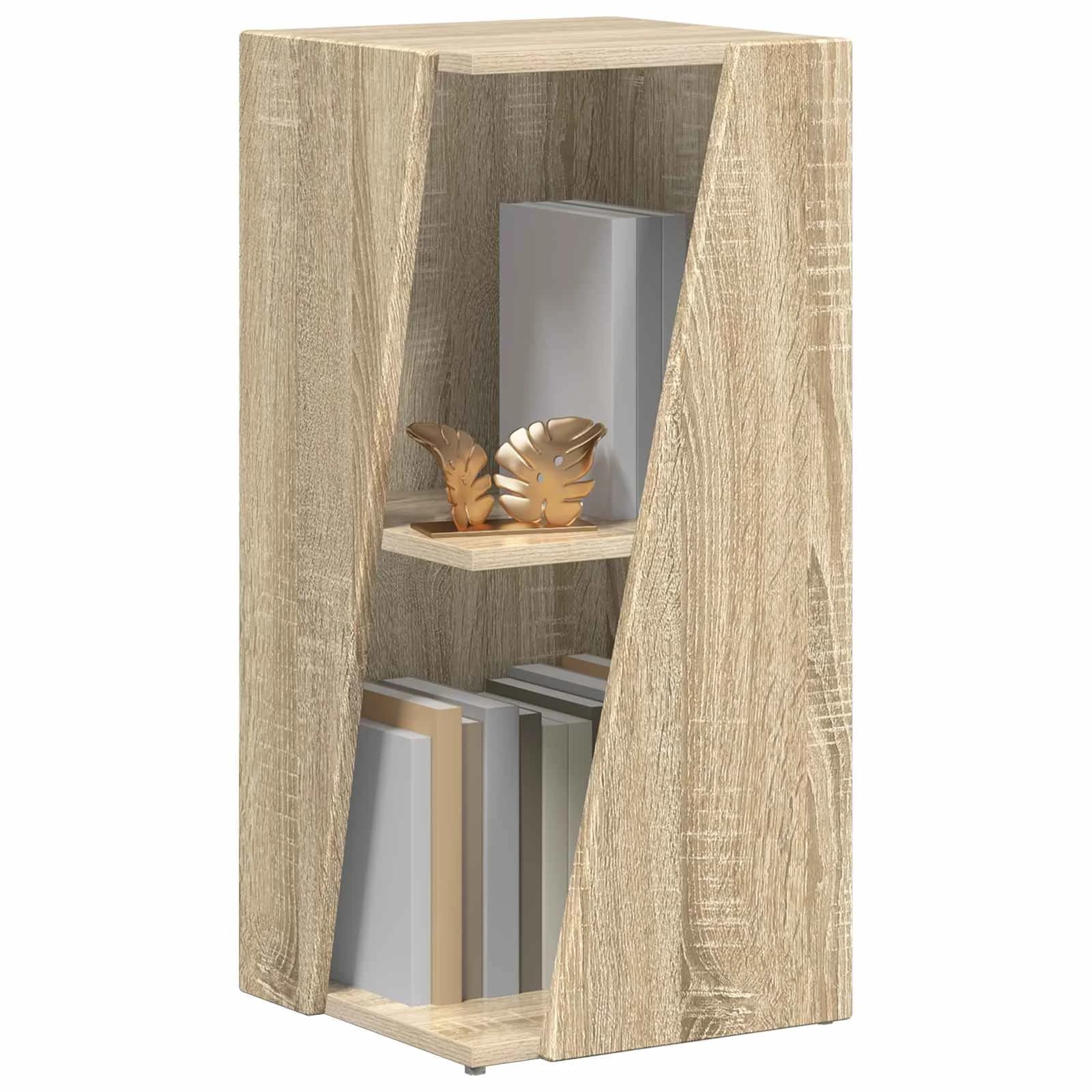 Stranski polic 33 x 32 x 70,5 cm Inženirski les Sonoma hrast - slika 3
