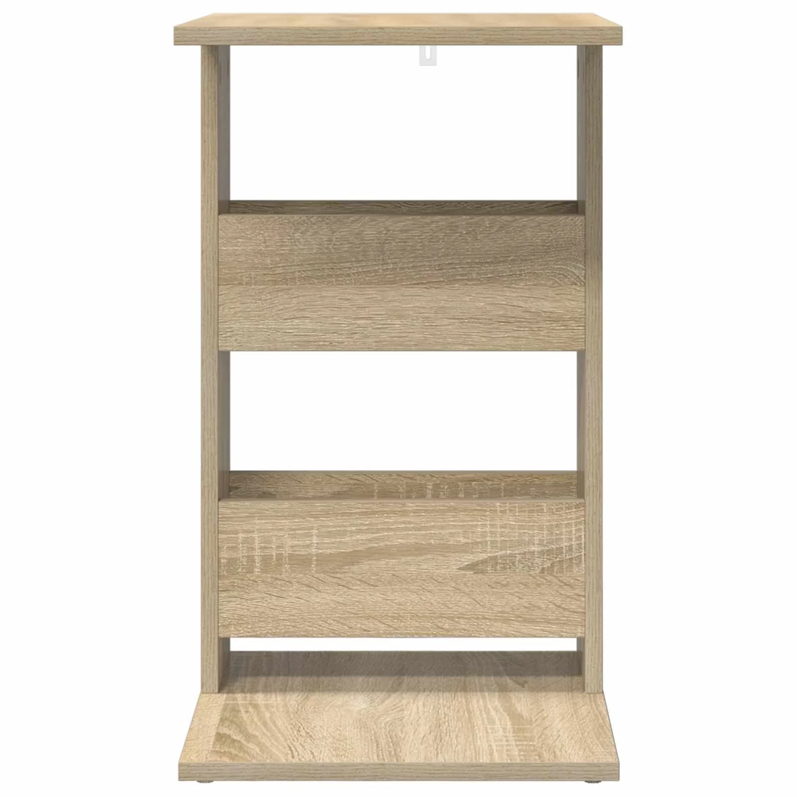 Stranska miza Sonoma hrast 40 x 35 x 60,5 cm Inženirski les - slika 5