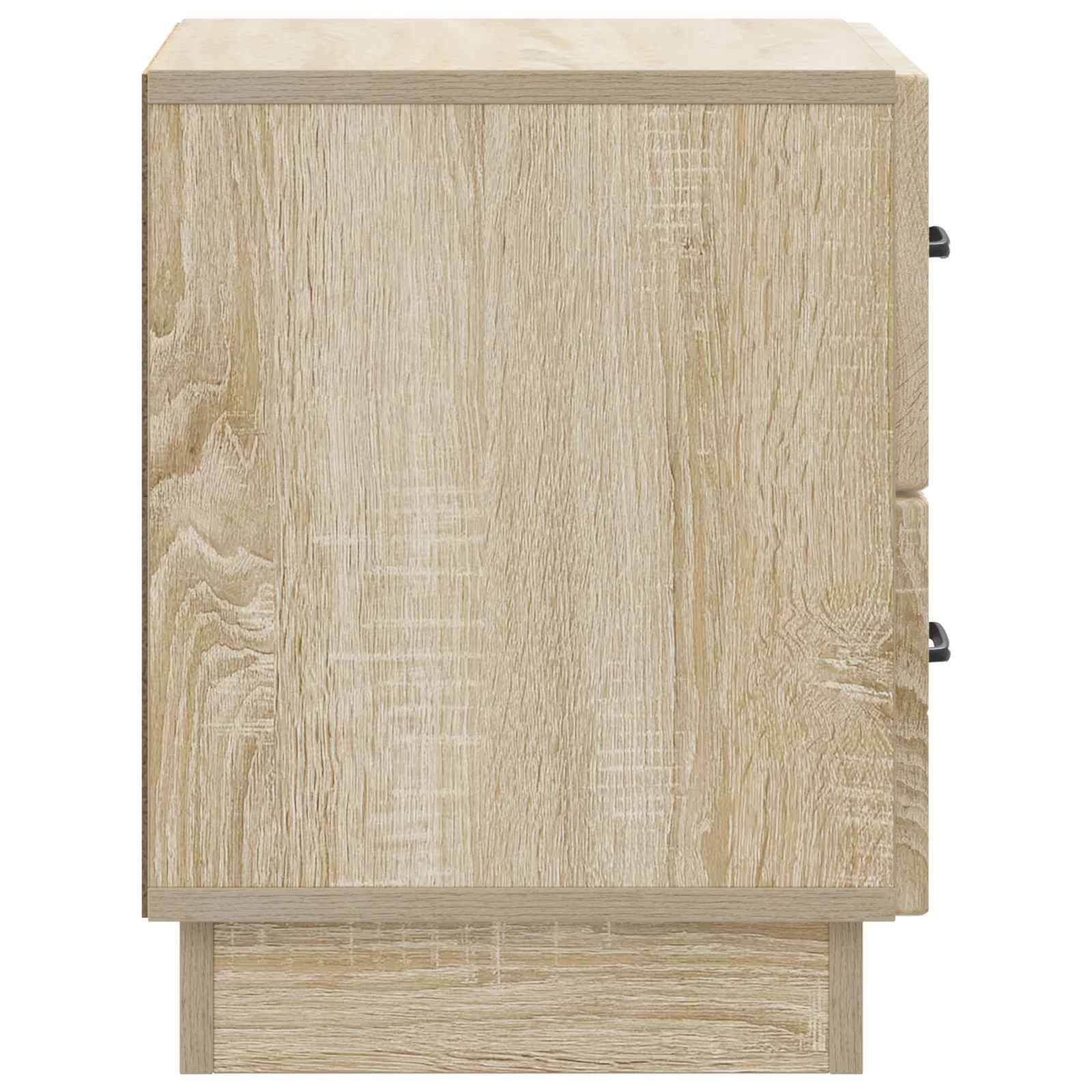 Nočna omarica Sonoma hrast 43 x 34,5 x 44,5 cm Inženirski les - slika 6