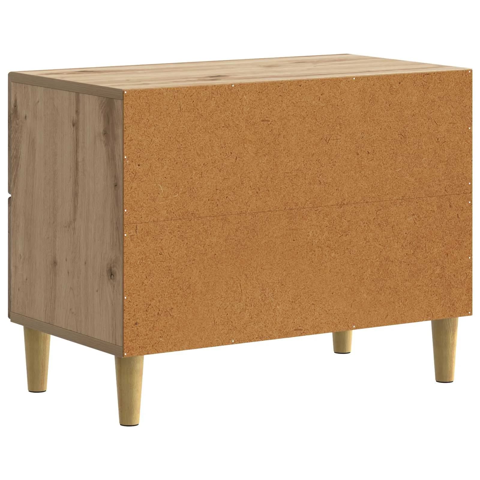 Nočna omarica Artisan hrast 62 x 34,5 x 48 cm Inženirski les - slika 7