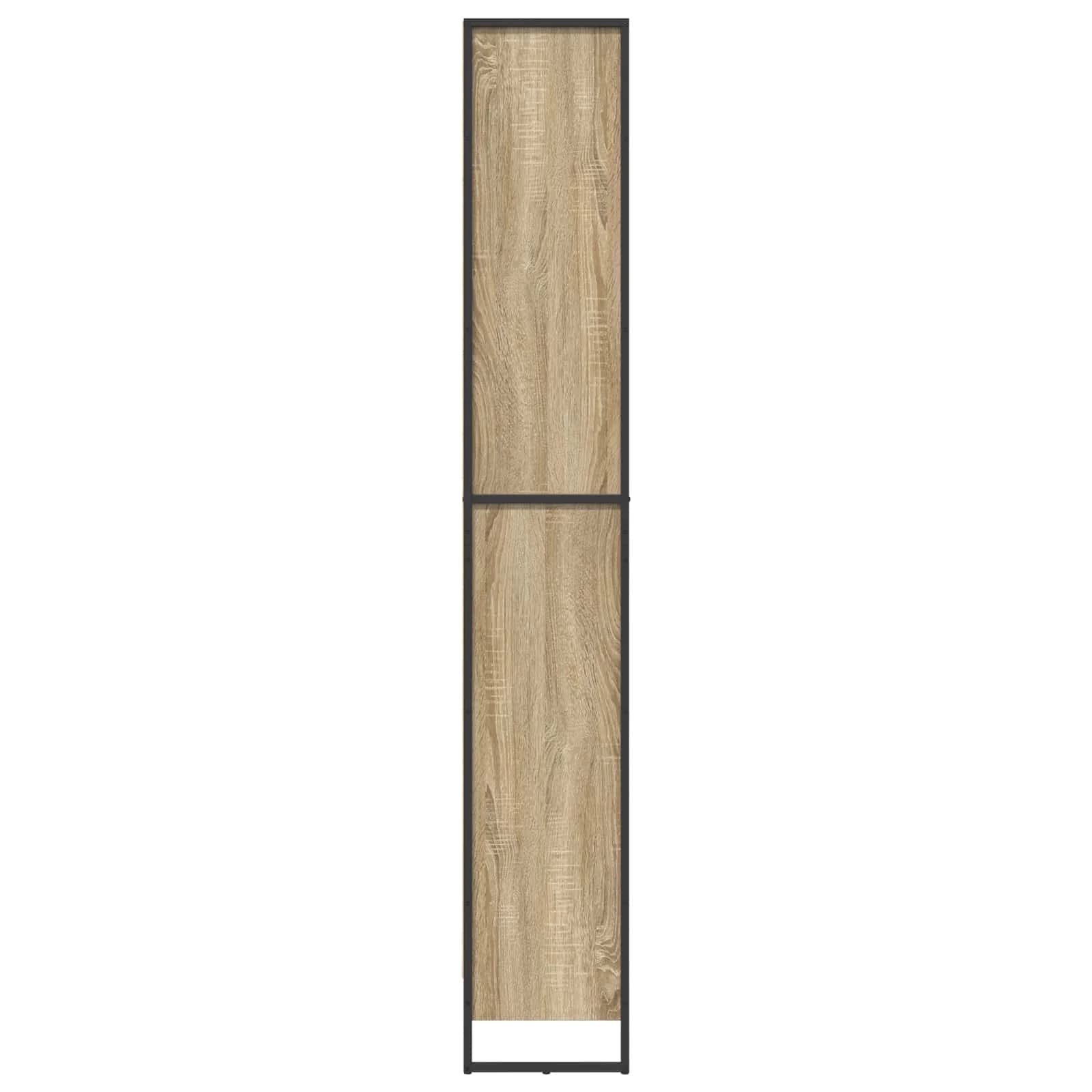 Knjigovni omar 60 x 30 x 189,5 cm Inženirski les Sonoma - slika 6