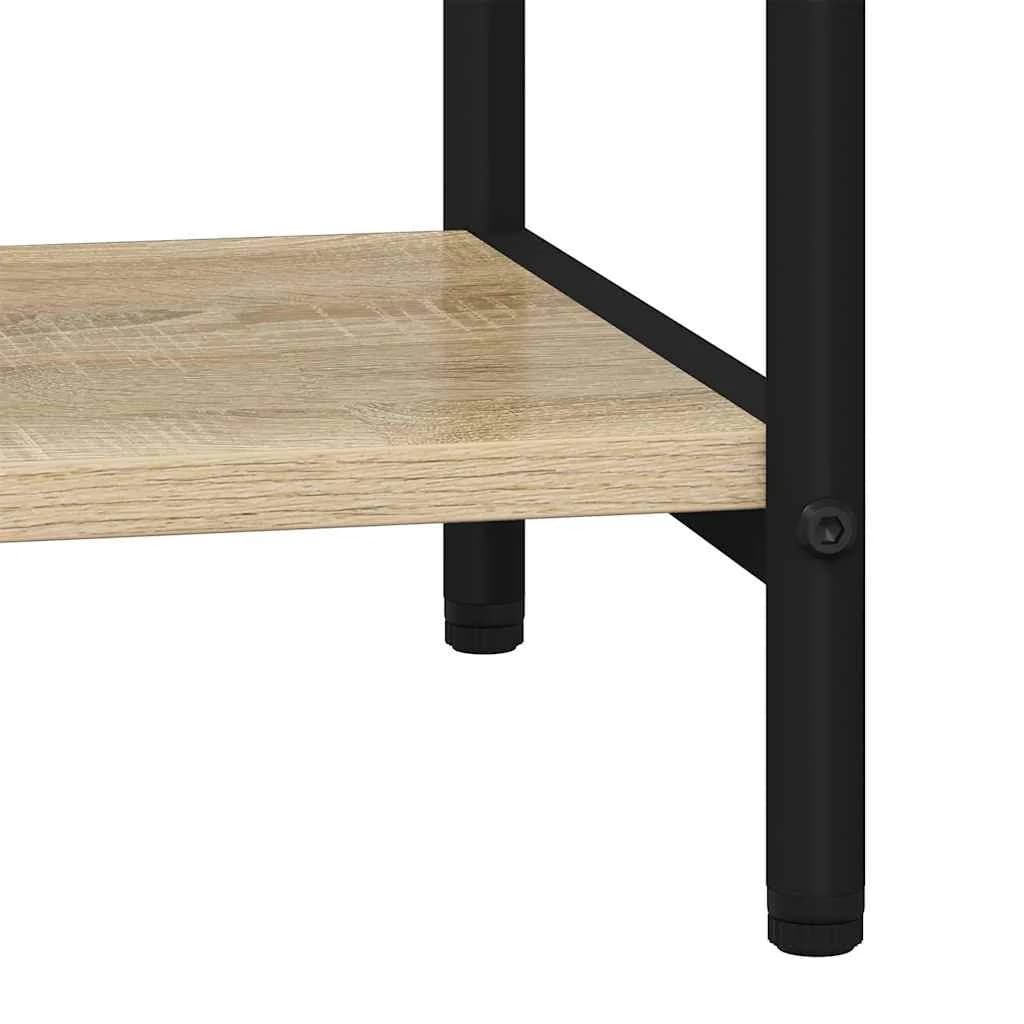 Knjižna polica 3 nivojev 60 x 30 x 109 cm Inženirski les - slika 8