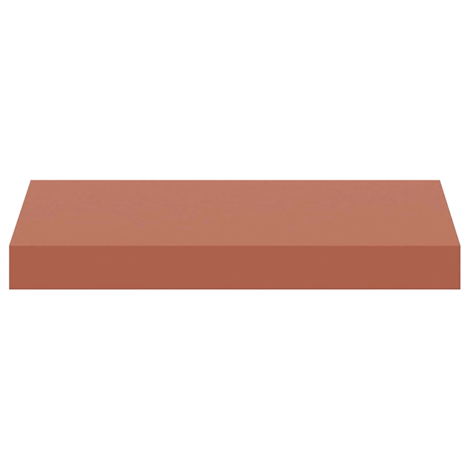Stenska polica Montaža za steno 4 kos Rdeča 40 x 23,5 x 3,8 cm - slika 7