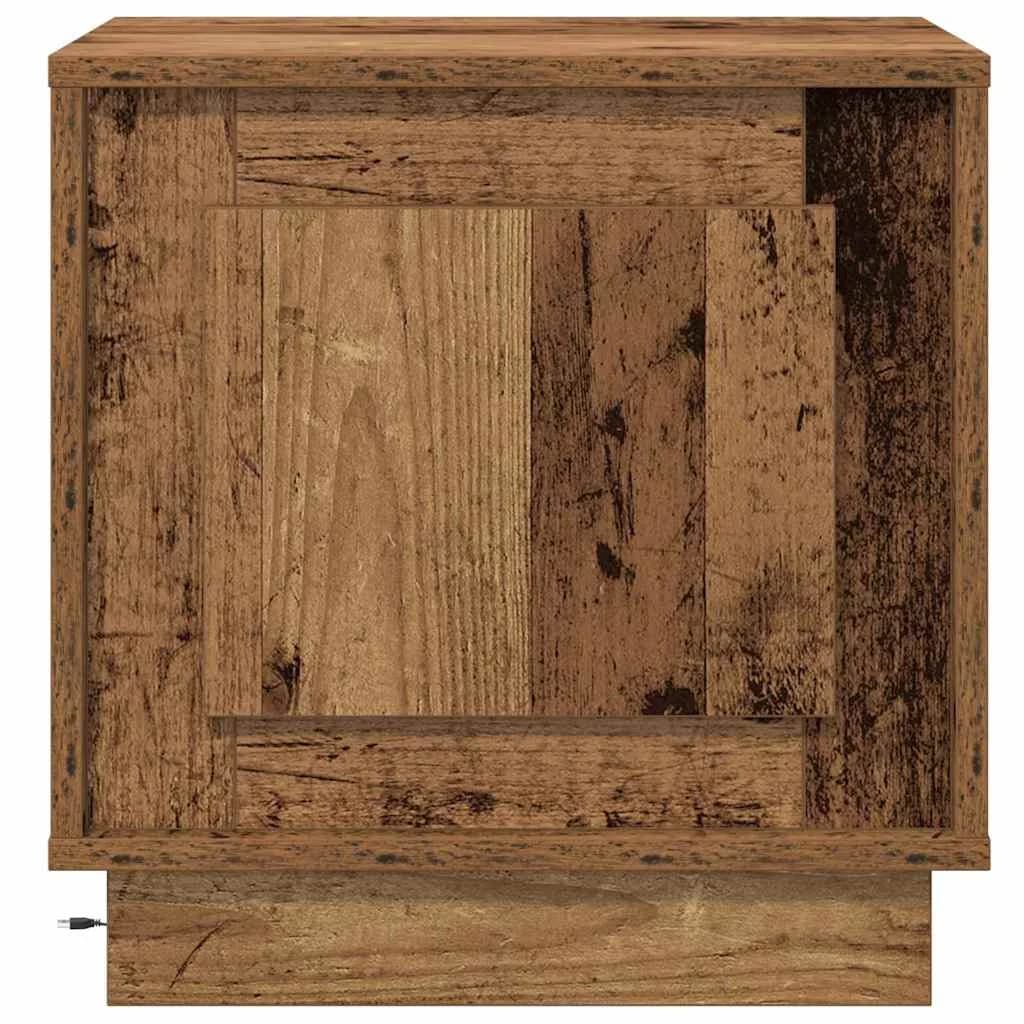 Nočna omarica Star les 44 x 34,5 x 45 cm Inženirski les - slika 7