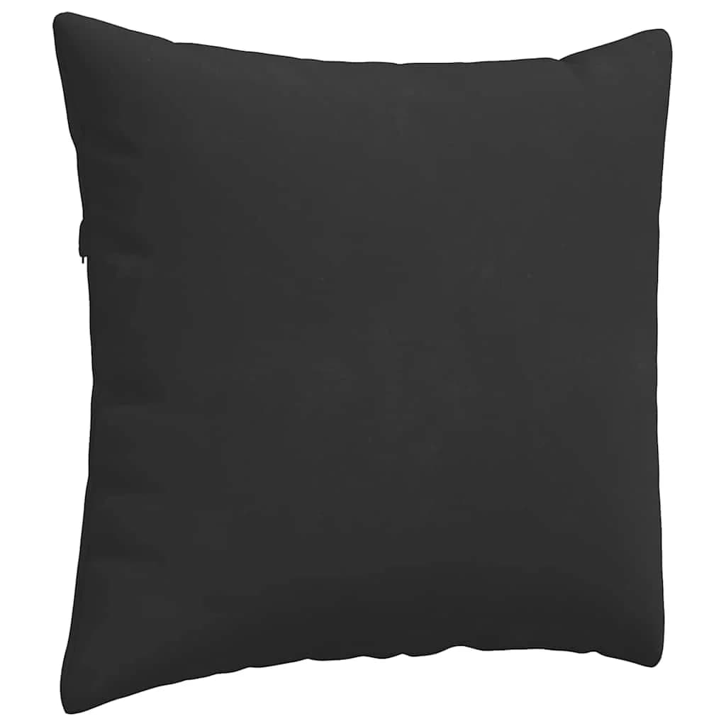 Blazine za kavč 2 pcs Črna 45 x 45 cm blago - slika 5