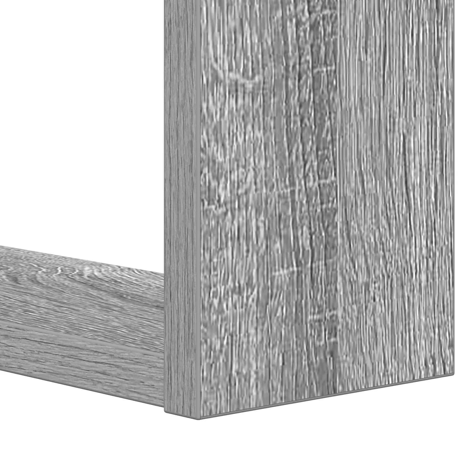 Knjižna polica 2 nivojev 52 x 25 x 71,5 cm Inženirski les - slika 9