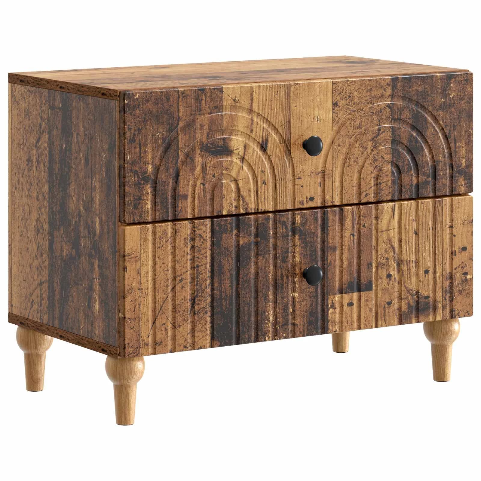 Nočna omarica Star les 62 x 34,5 x 48 cm Inženirski les - slika 2