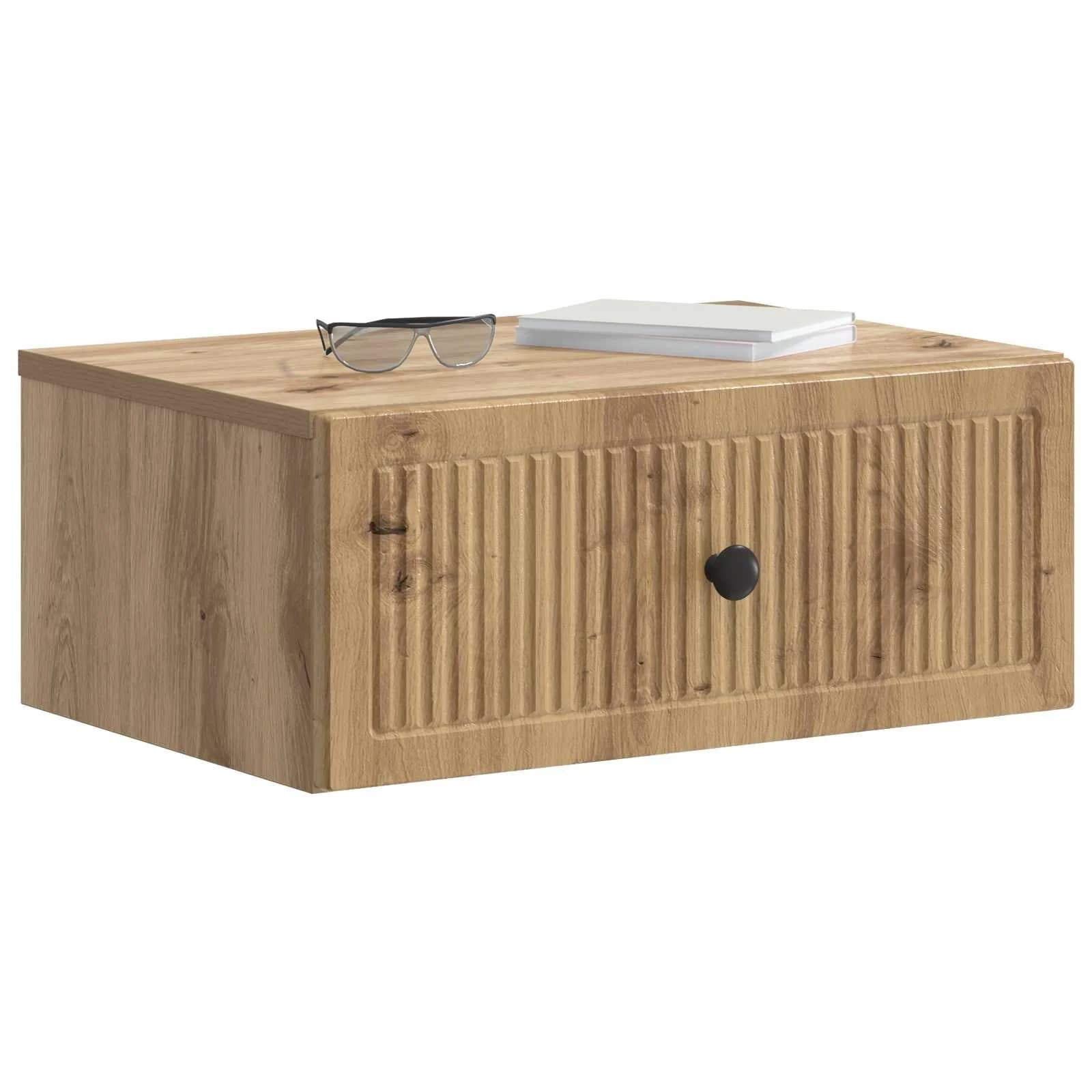 Nočna omarica Artisan hrast 49 x 34,5 x 20 cm Inženirski les - slika 3