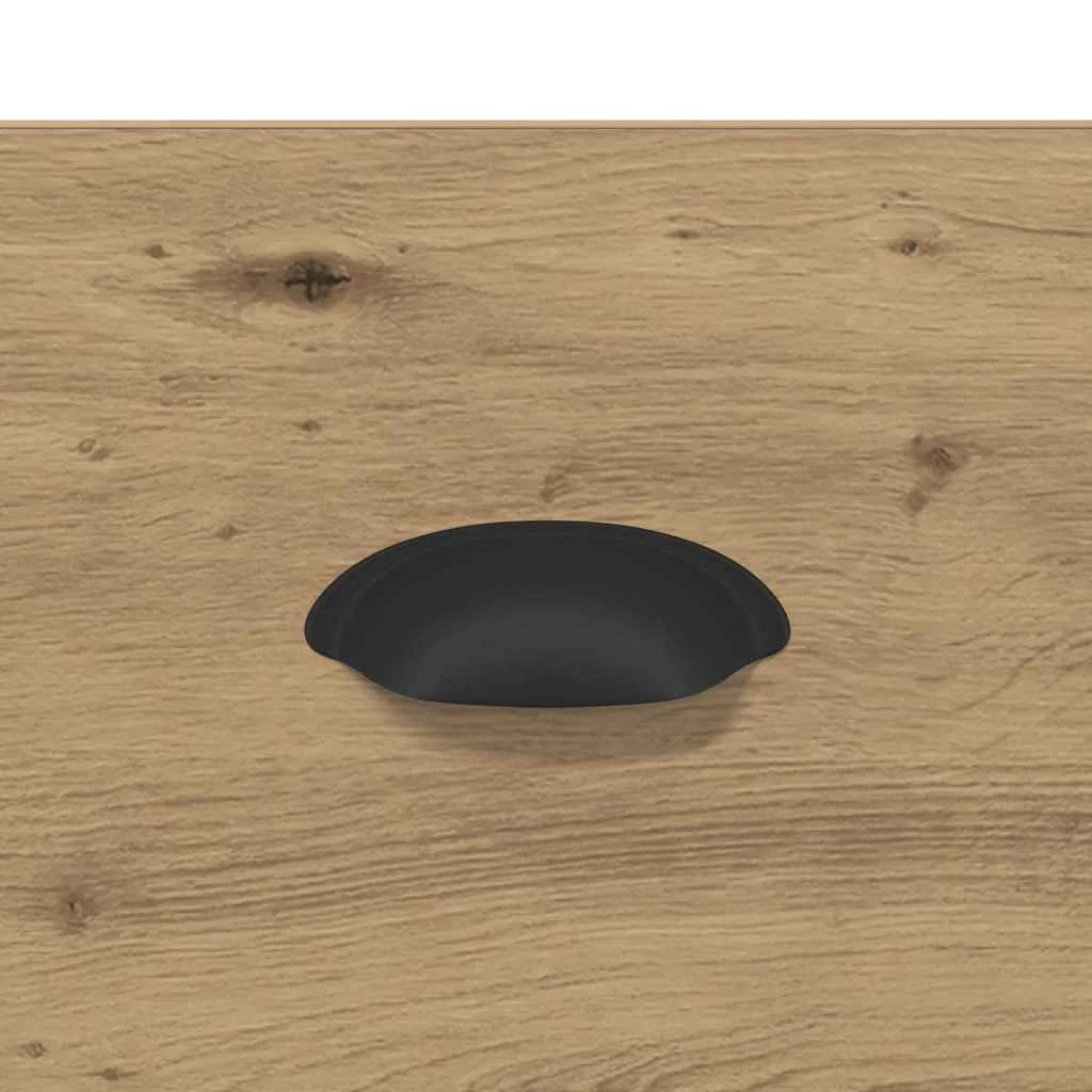 Klubska miza Umetni hrast 50 x 50 x 35 cm Inženirski les - slika 10