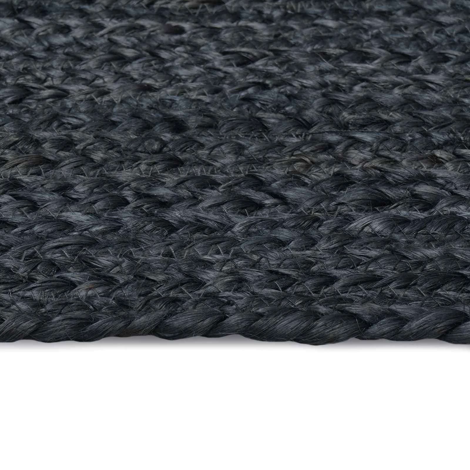 Preproge za površine Pravokotna Temno siva 60 x 200 cm Juta - slika 3