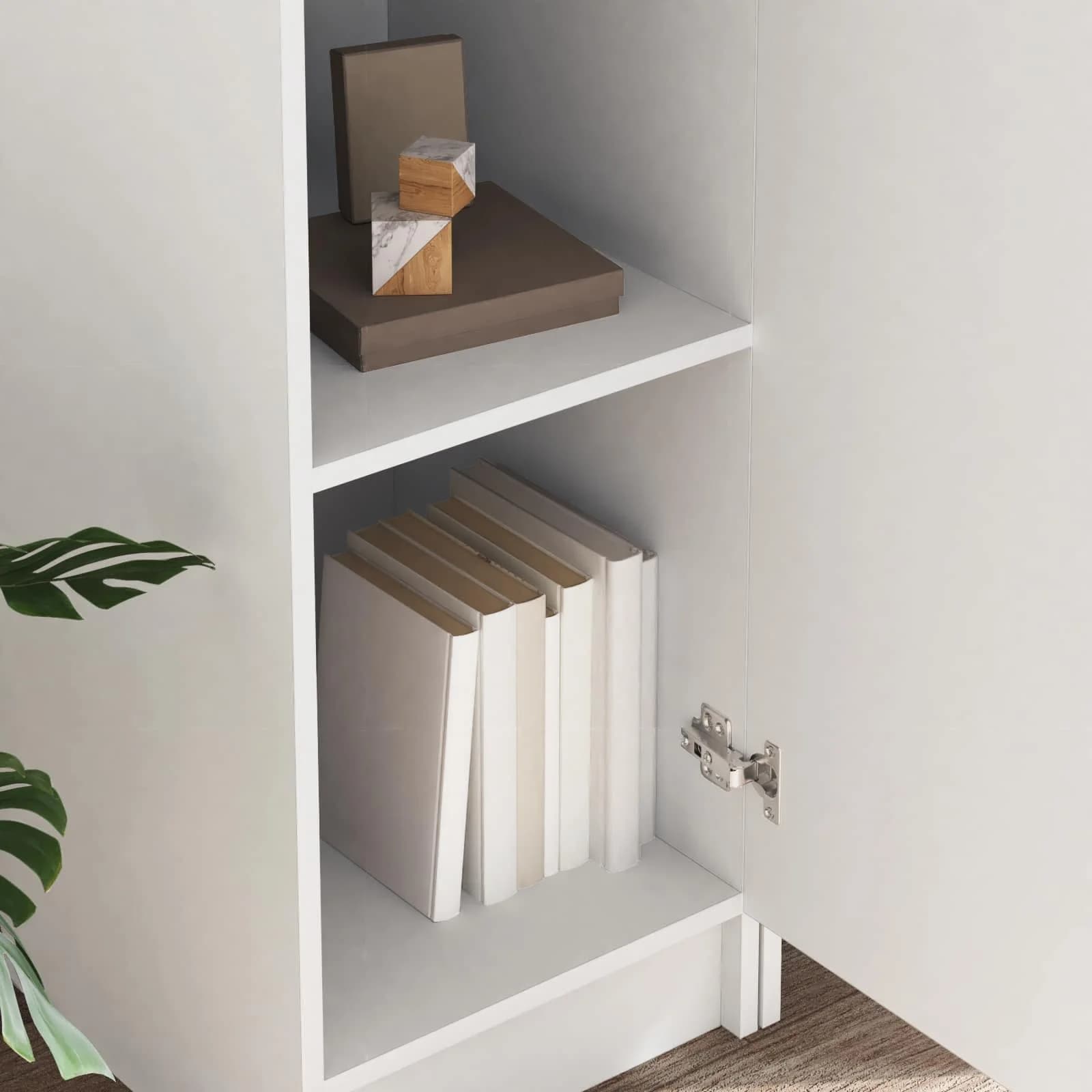 Miza Bela 113.5 x 39 x 168 cm 2 kos - slika 5