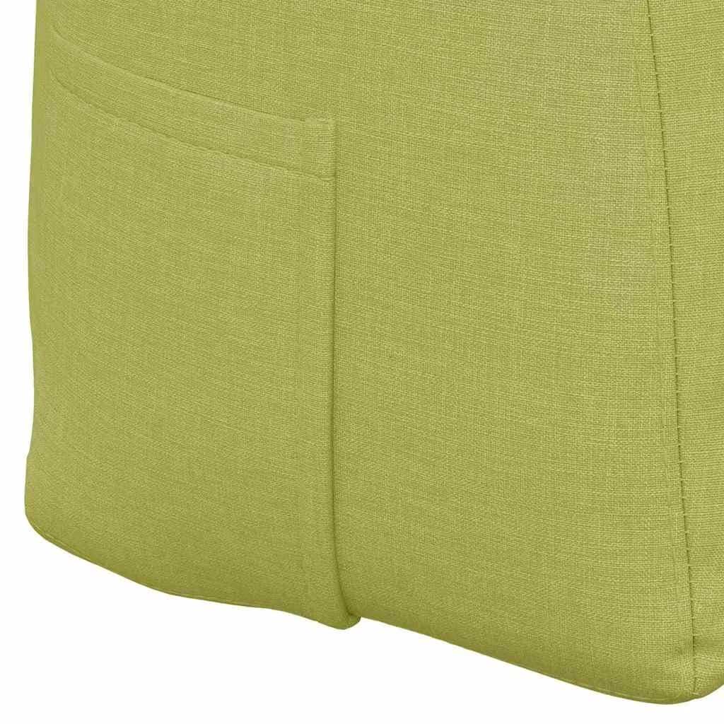 Poglavni vzglavnik Svetlo zelena 140 x 24 x 50 cm blago - slika 9