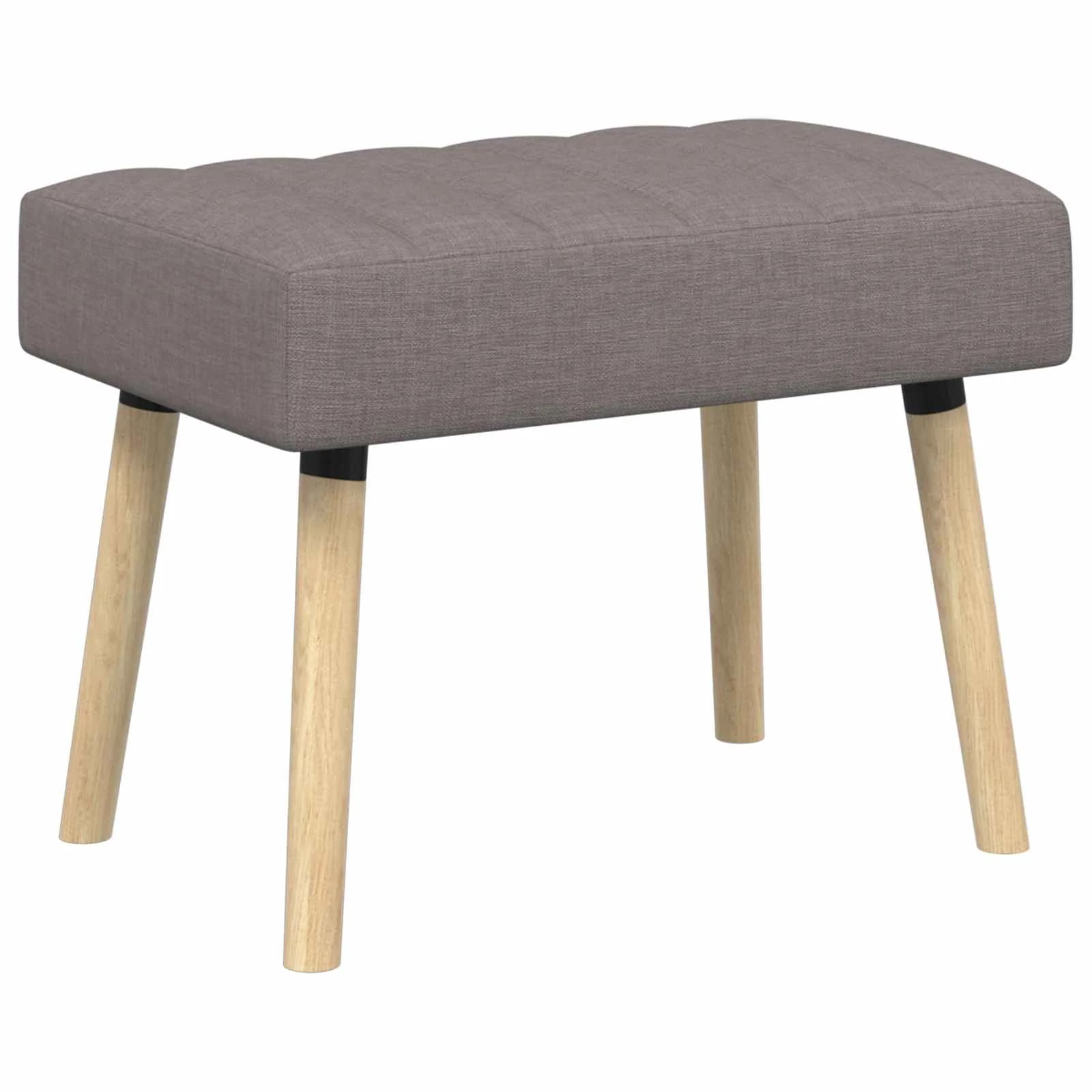 Bench z kanalnim oblazinjenjem Taupe 60 x 40 x 45 cm Blago - slika 2