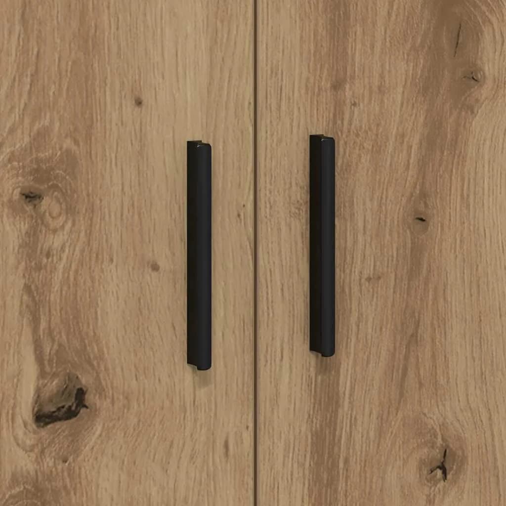 Omarica za shranjevanje 2 kos Umetni hrast 108 x 41 x 40 cm - slika 11