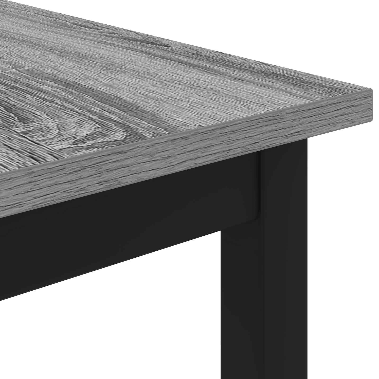 Klubska miza Siva Sonoma 70 x 50 x 36 cm Inženirski les - slika 7