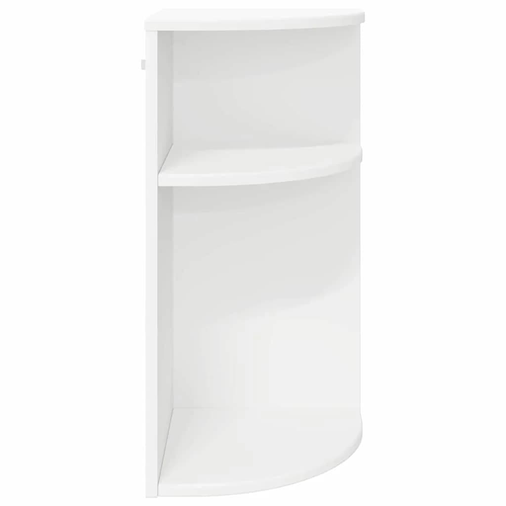 Stranska miza Bela 29,6 x 29,6 x 60 cm Inženirski les - slika 5