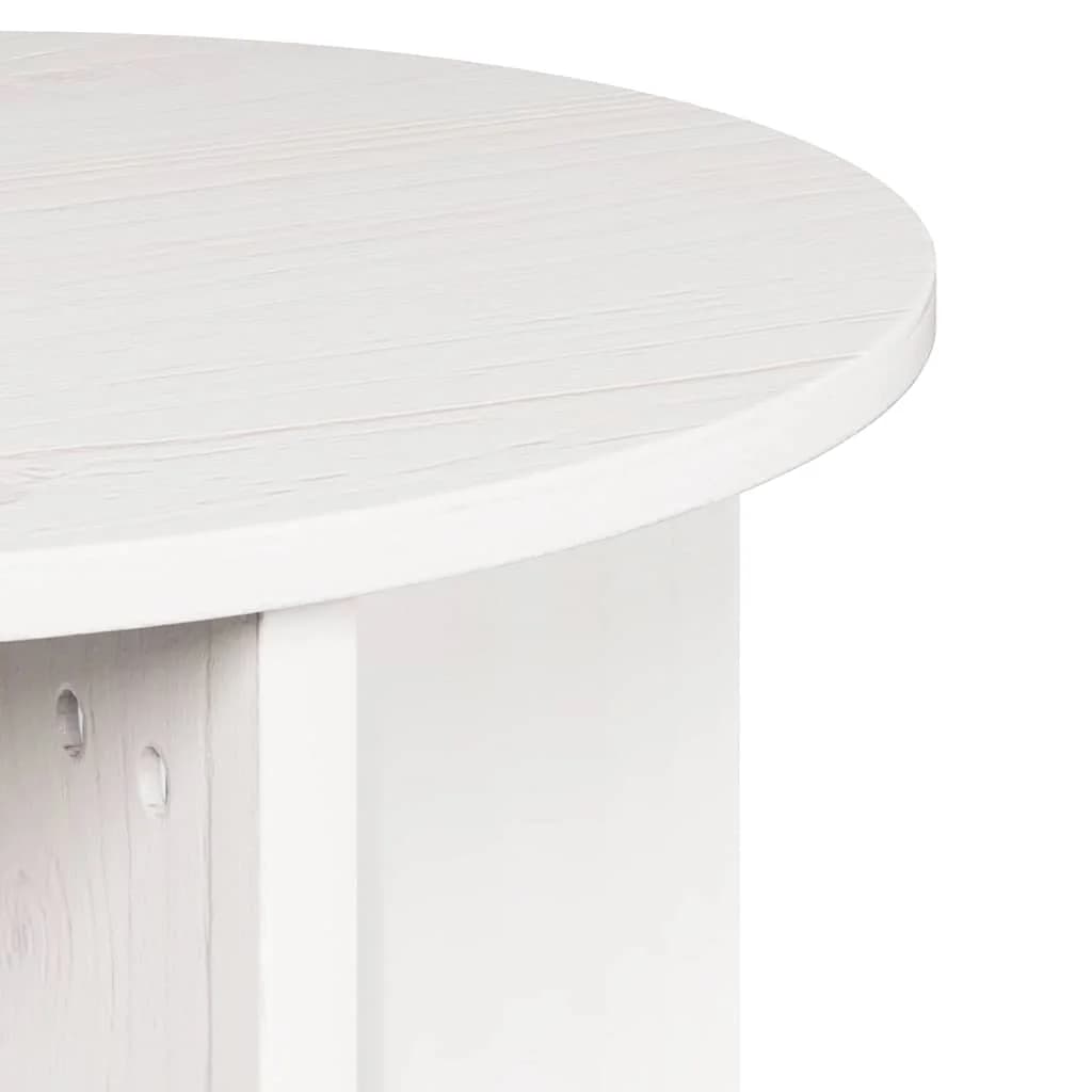 Klubska miza 2 kos Bela 41,5 x 41,5 x 46 cm - slika 7