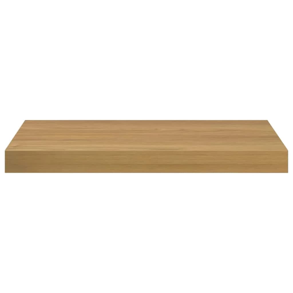 Stenska polica Montaža za steno 4 kos Rjava 50 x 23,5 x 3,8 cm - slika 7