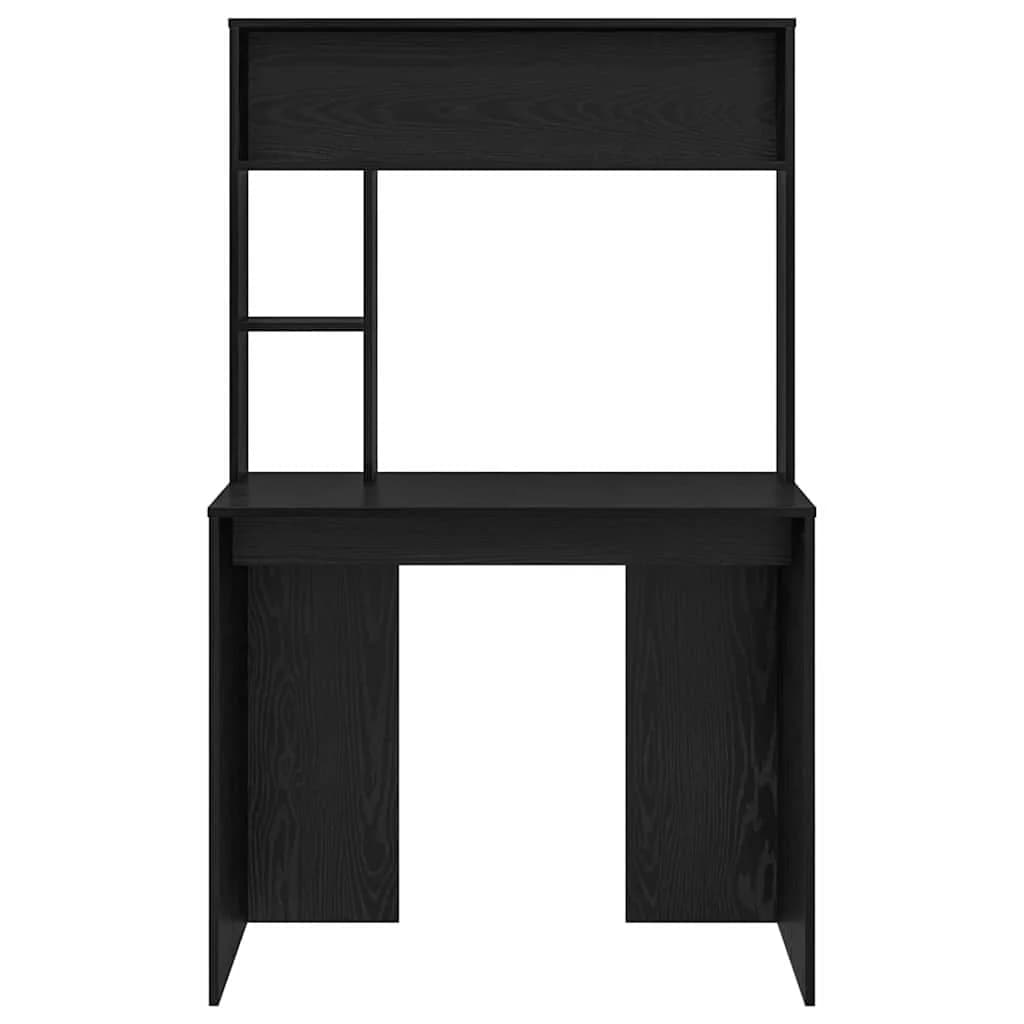 Miza Črna Orehovina Inženirski les 91 x 50 x 149 cm - slika 5