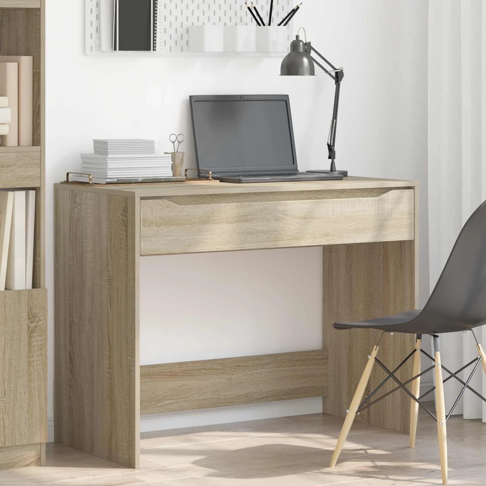 Miza Sonoma hrast 100 x 50 x 78 cm Konstruirano leseno - slika 4