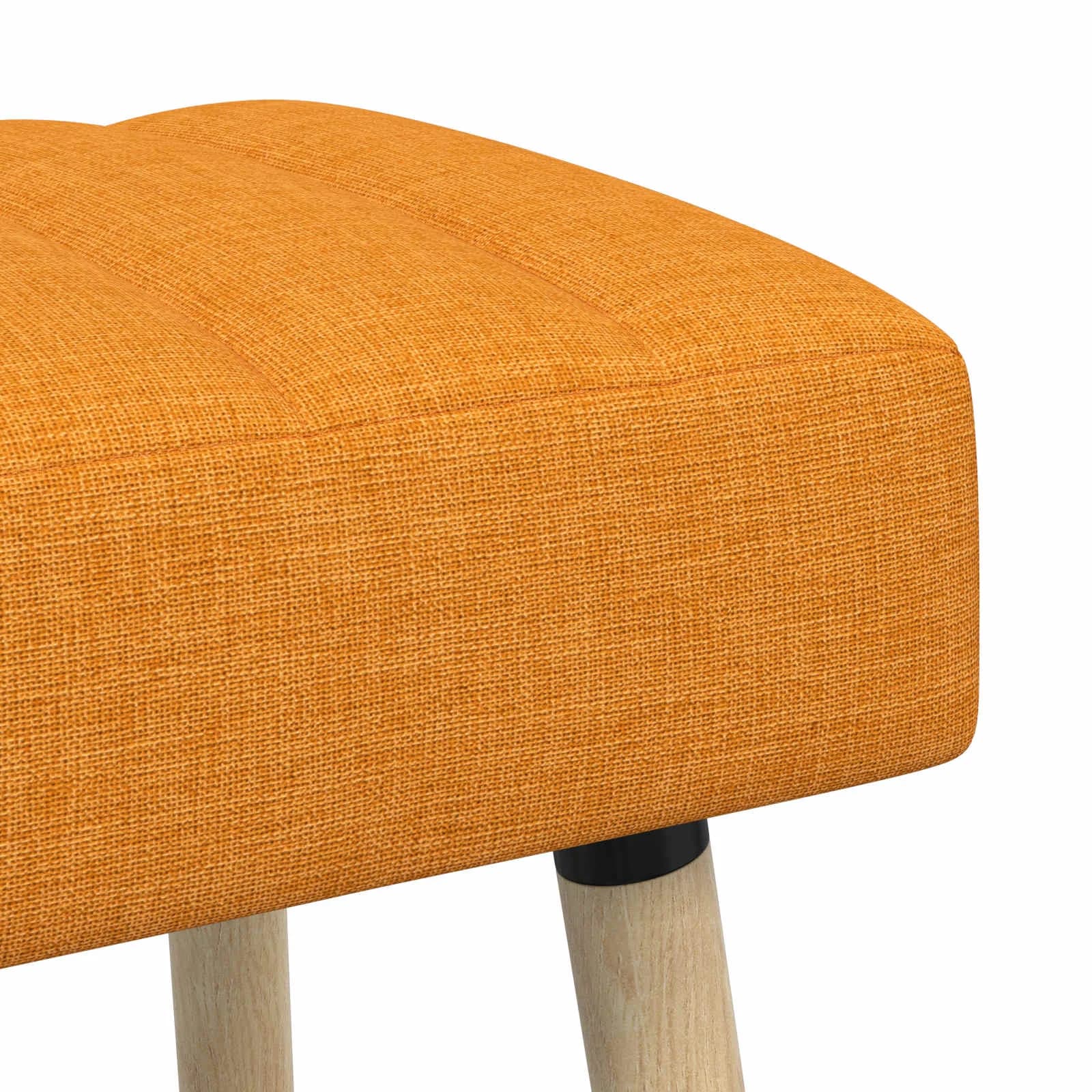 Bench z kanalnim oblazinjenjem Temno rumena 110 x 40 x 46 cm - slika 6