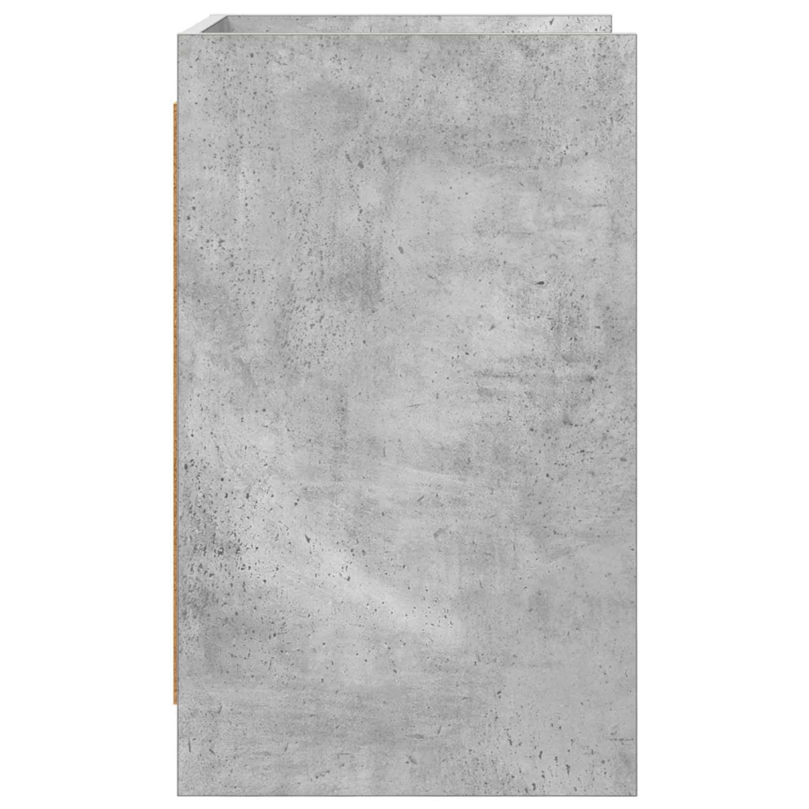 Posteljne mize 2 kos Betonsko siva 40 x 36 x 60 cm - slika 5