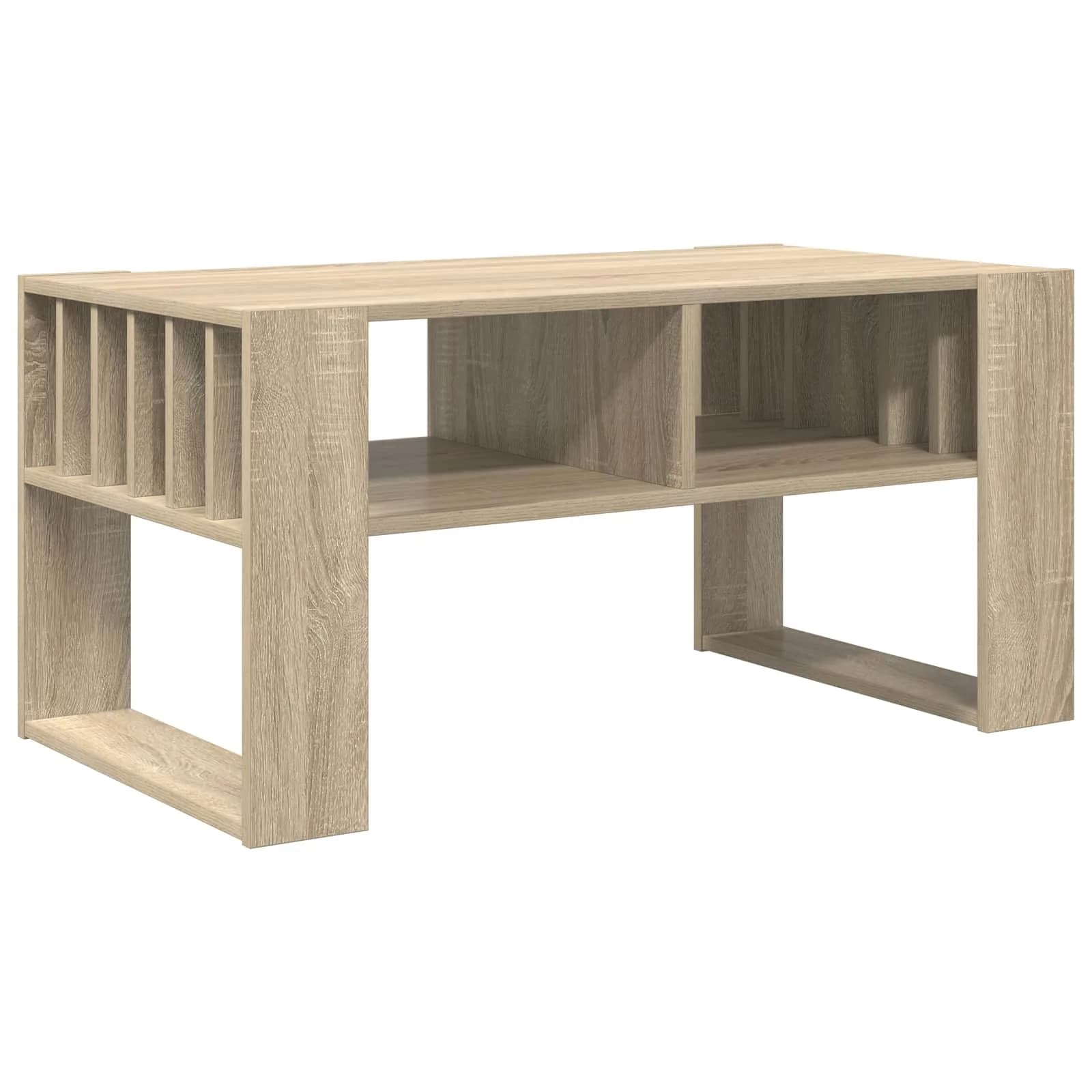 Klubska miza Sonoma hrast 92 x 49,5 x 45 cm Inženirski les - slika 7