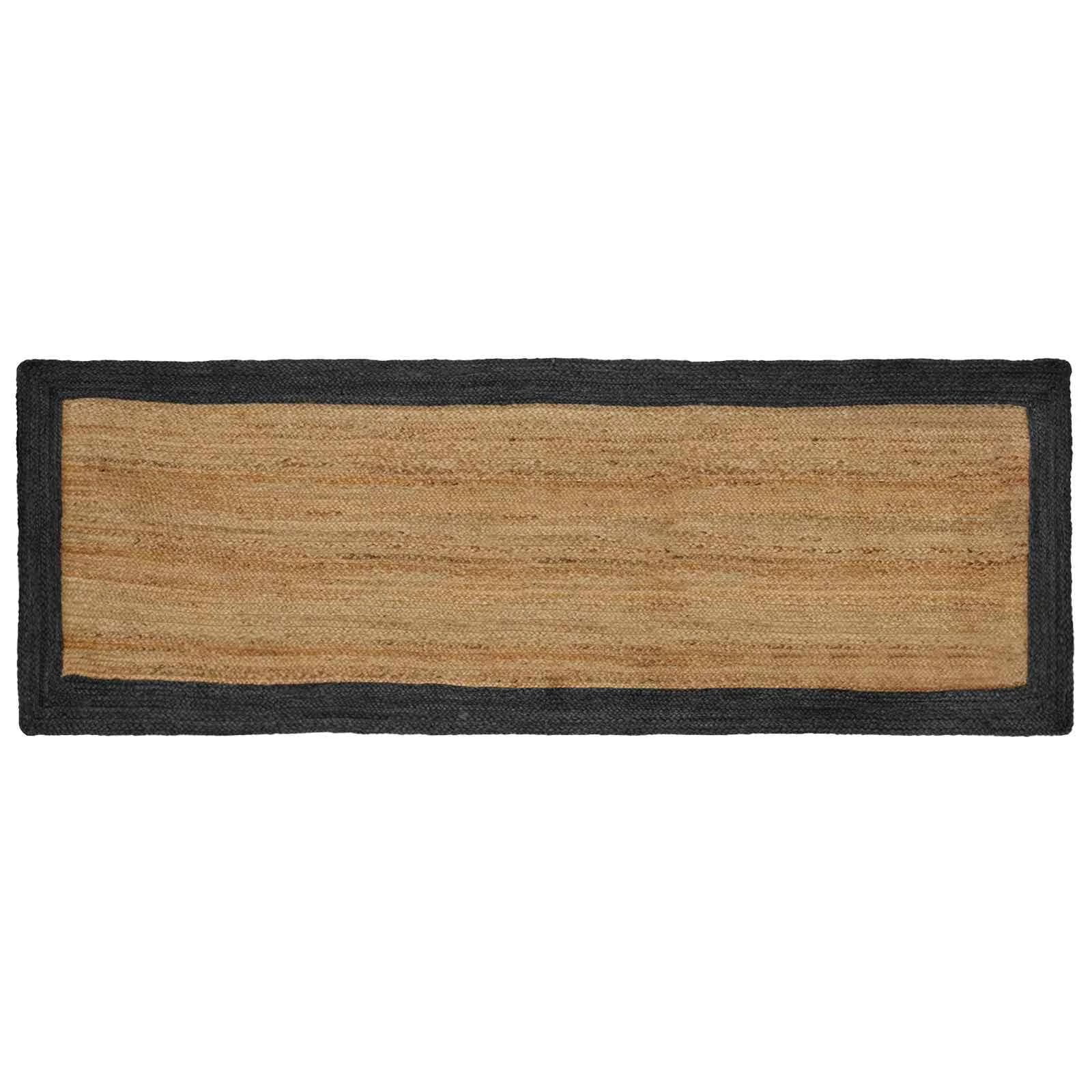 Preproge za površine Temno siva 80 x 250 cm Juta