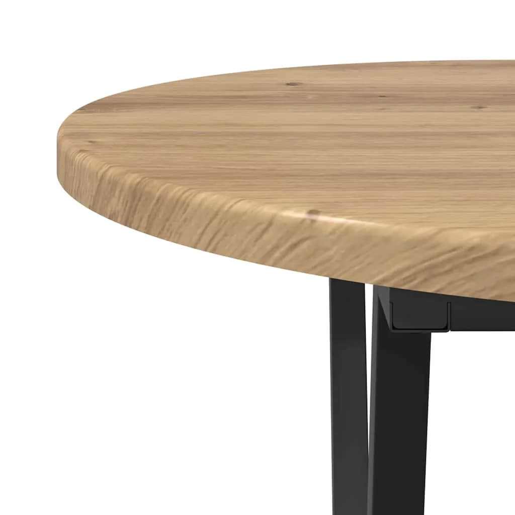 Klubska miza Umetni hrast 80 x 40 x 40.5 cm - slika 7