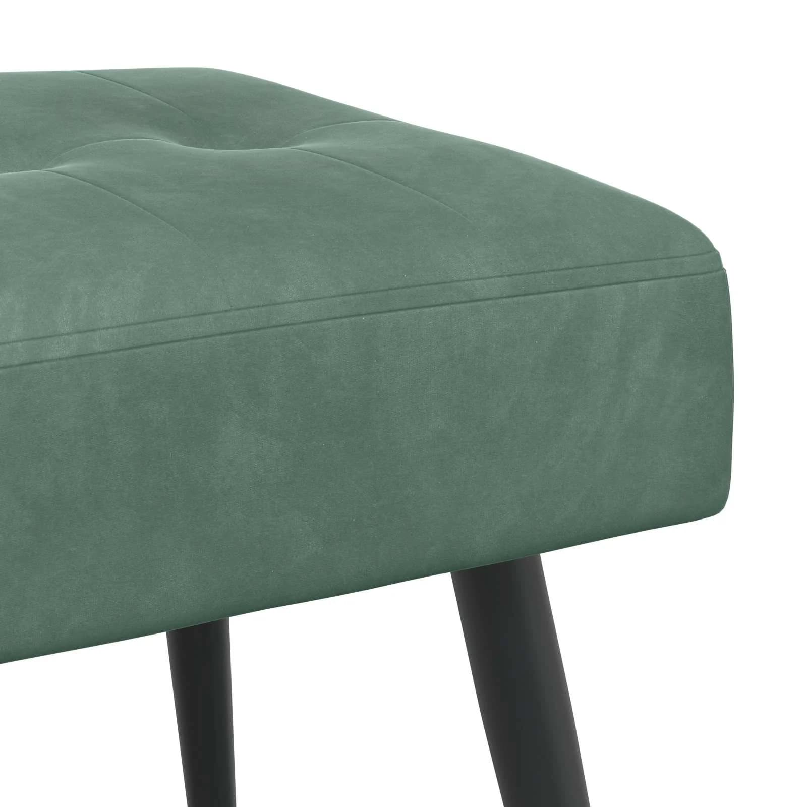 Klop s gumbnim oblazinjenjem Morsko zelena 80 x 40 x 46 cm - slika 6