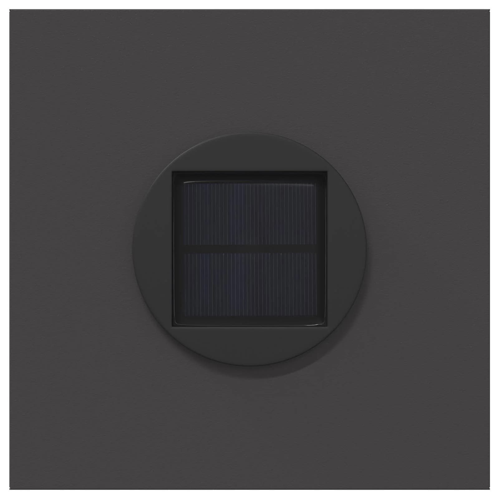 Solarno LED svetilo za pot 2 kos Toplo bela 18 x 18 x 50 cm - slika 7