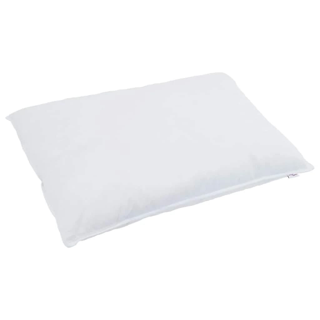 Vzglavnik 2 kos 60 x 80 cm Perje Bela - slika 4
