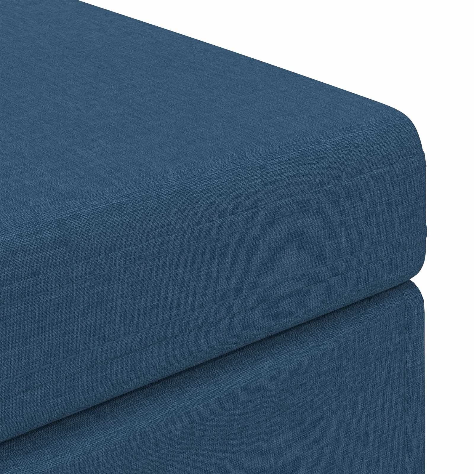 Stolica Modra 101 x 41 x 40 cm Tkanina in obdelano les - slika 6