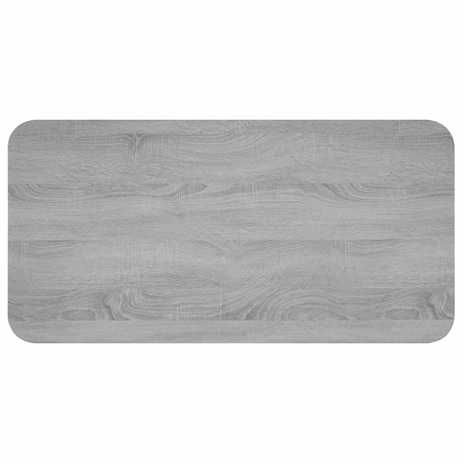 Klubska miza Siva Sonoma 100 x 50 x 45 cm Inženirski les - slika 4