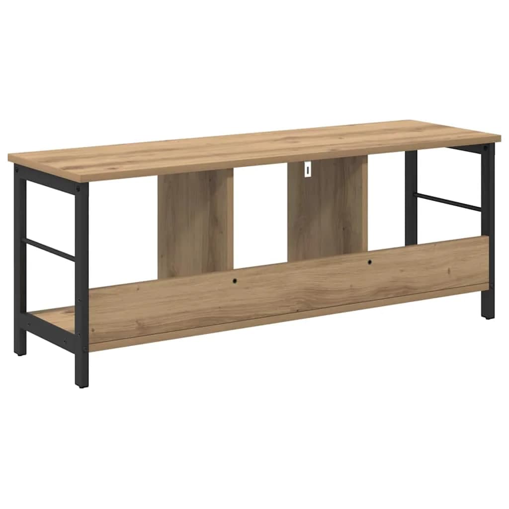 Knjižna polica 3 nivojev 102 x 32 x 40,5 cm Inženirski les - slika 7