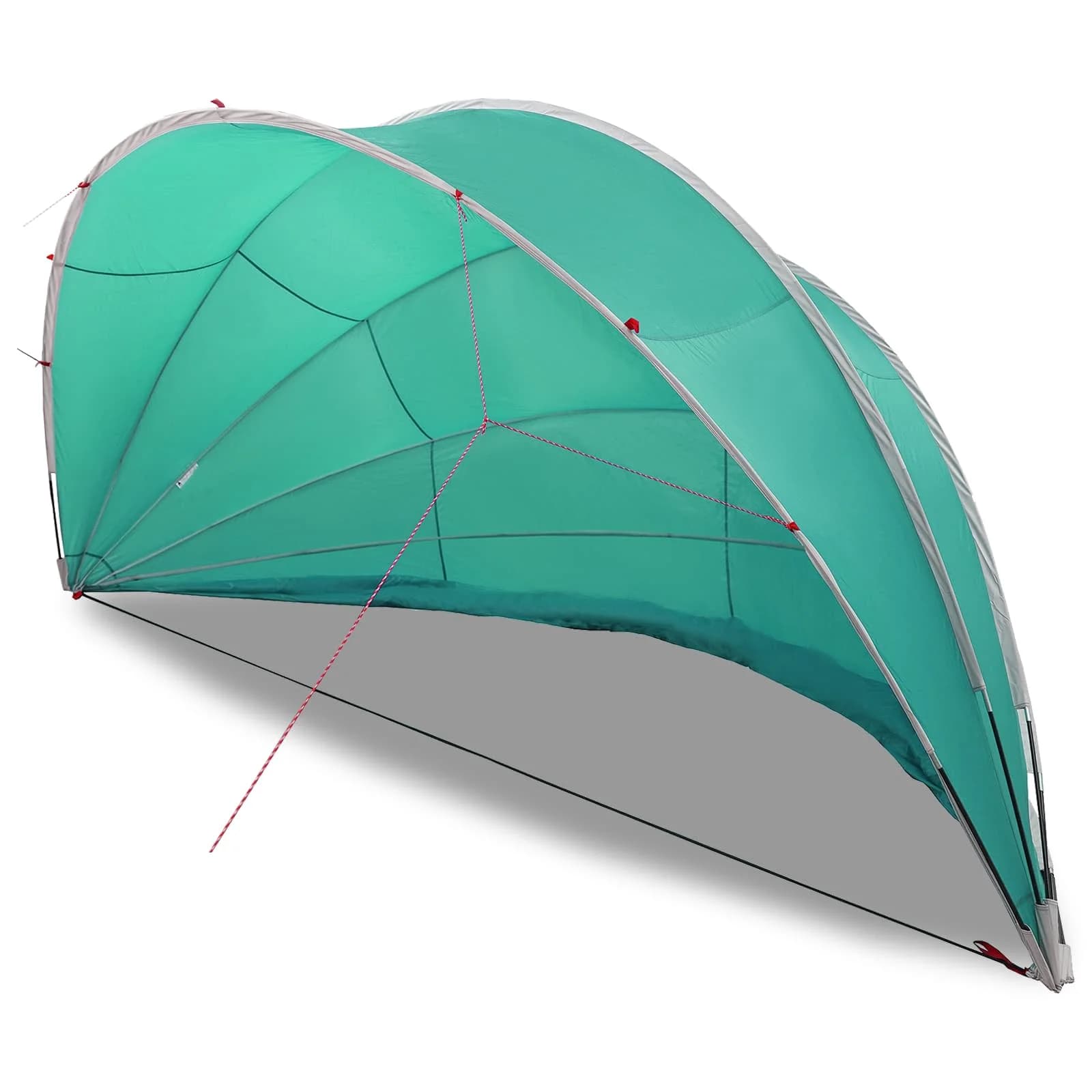Paviljon za bazen 592 x 590 x 275 cm Morsko zelena - slika 3