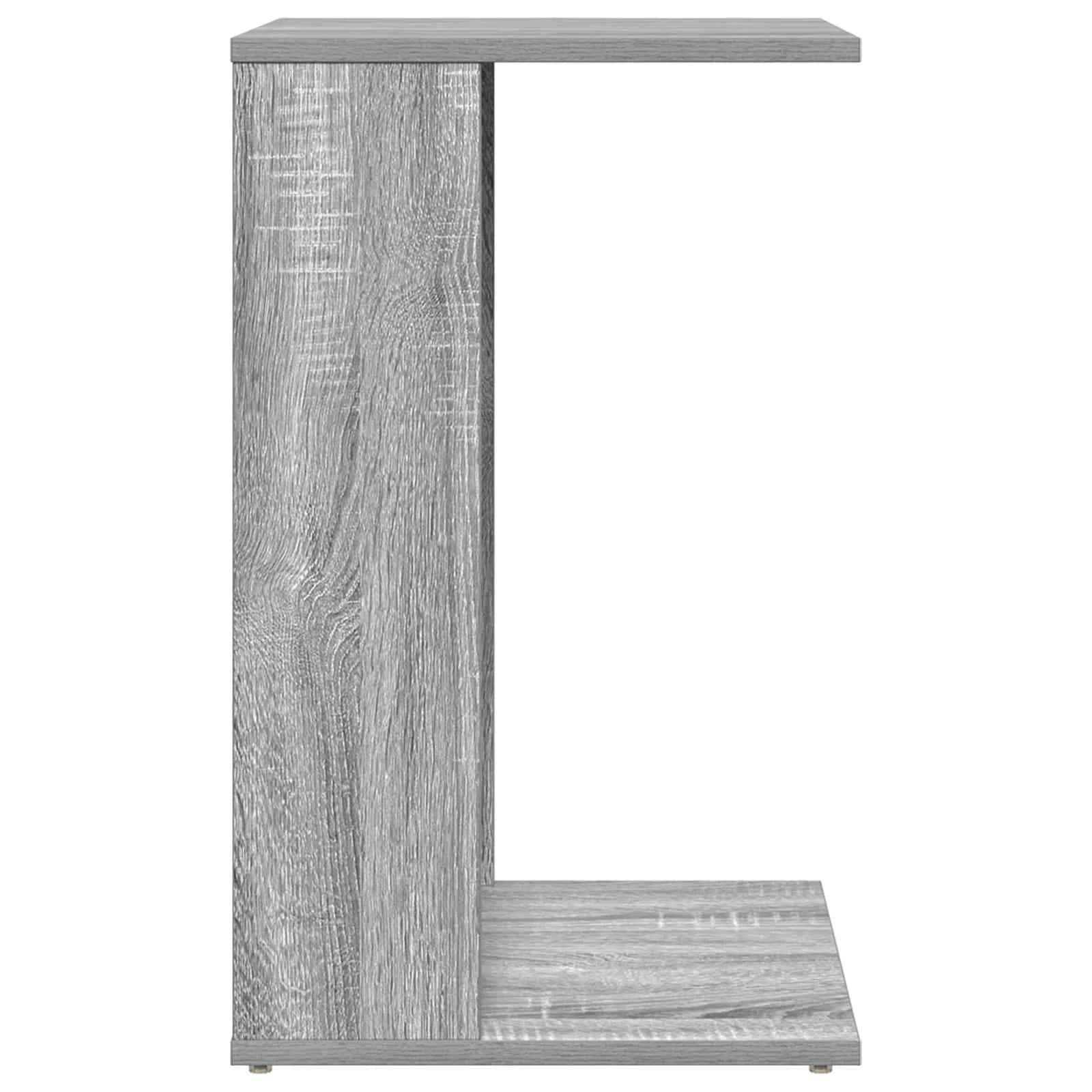 Stranska miza Siva Sonoma 40 x 38 x 62,5 cm Inženirski les - slika 6
