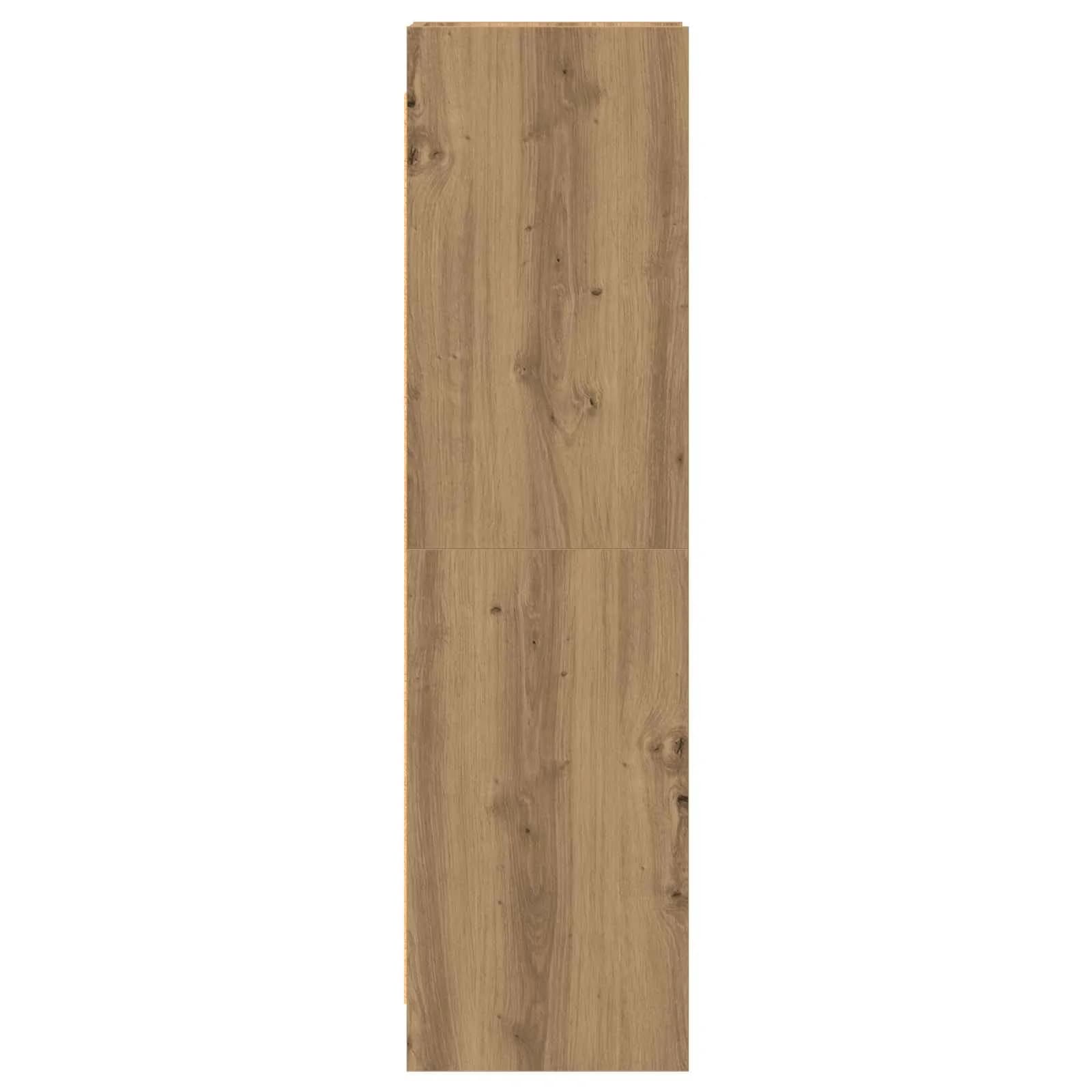 Knjižna omara 3 nivojev 30 x 30 x 111 cm Inženirski les - slika 5